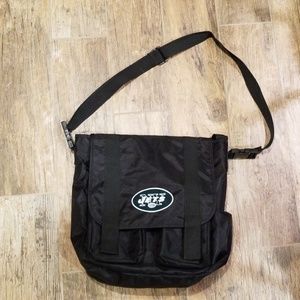 NY Jets diaper bag with changing mat